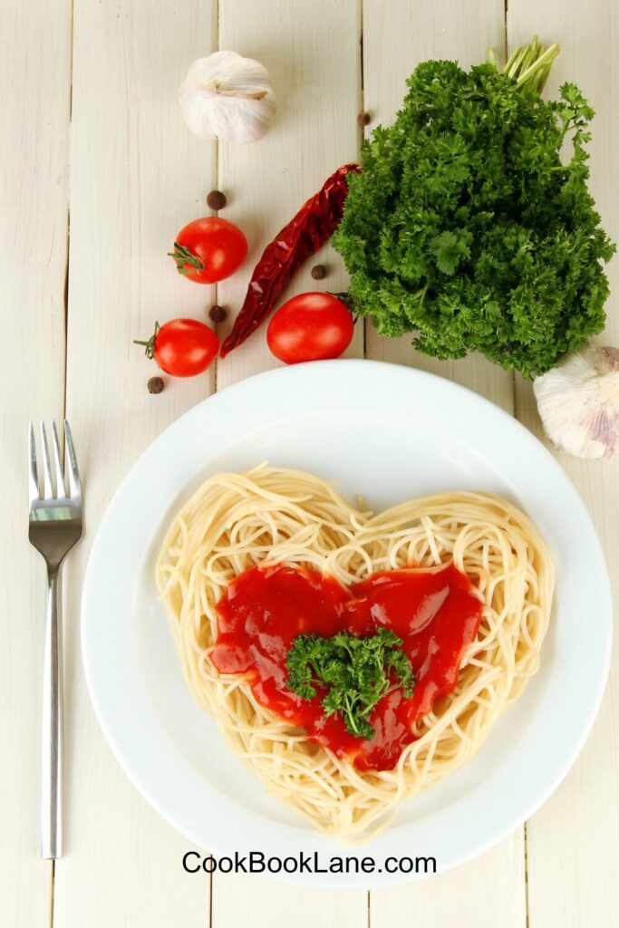 Recipe for Pasta with a Creamy Tomato Basil Sauce