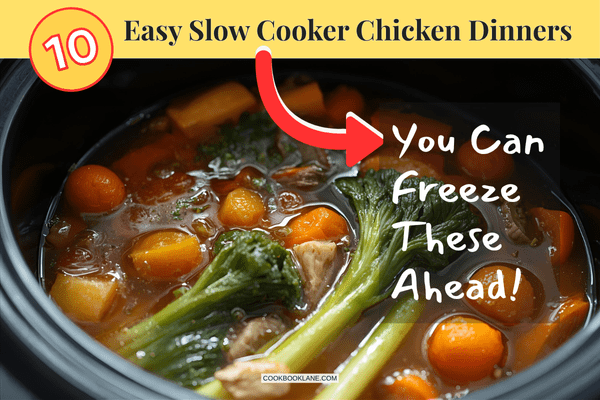 10 Easy Slow Cooker Chicken Dinners You Can Freeze Ahead