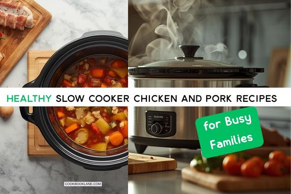 Healthy Slow Cooker Chicken and Pork Recipes for Busy Families